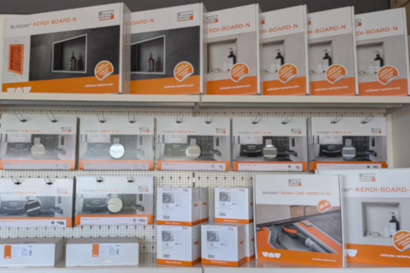 Schlüter-Systems produkte für die Fliesenverlegung