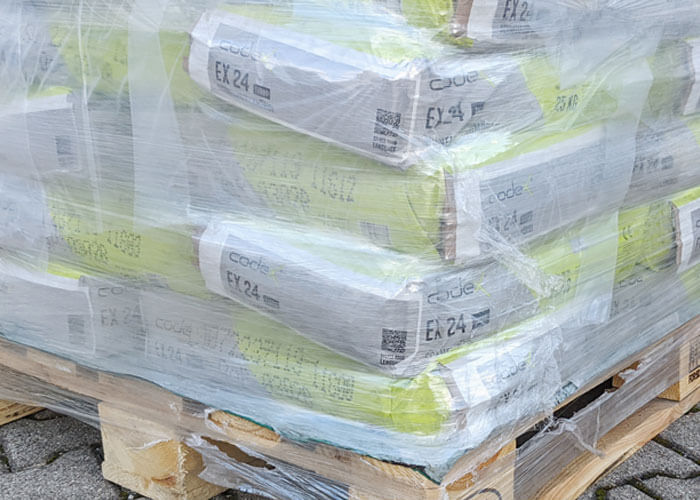 Schnellestrich Codex EX 24 Turbo im 25 KG Sack auf Palette