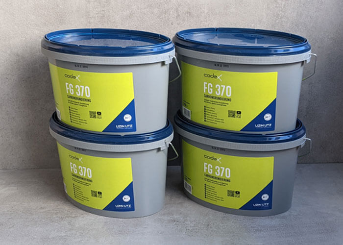 4 Eimer codex FG 370 im 10 KG Gebinde