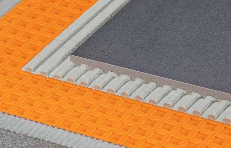 Bodenaufbau mit Schlüter-DITRA