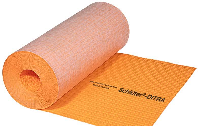 Schlüter-DITRA D 30M Entkopplungsmatte für Fliesen und Fußbodenheizung im Chiemgau