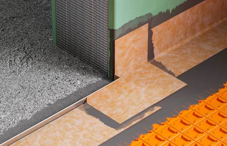 Türdurchgang sicher abgedichtet mit Schlüter-KERDI-CID in Berchtesgadener Land